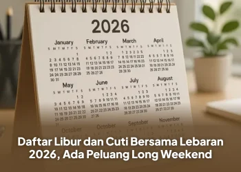 Daftar Libur dan Cuti Bersama Lebaran 2026, Ada Peluang Long Weekend