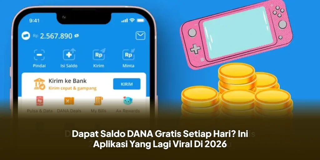 Dapat Saldo DANA Gratis Setiap Hari? Ini Aplikasi Yang Lagi Viral Di 2026