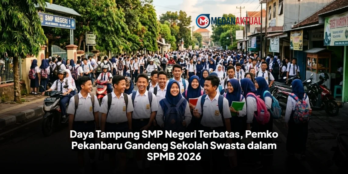 Daya Tampung SMP Negeri Terbatas, Pemko Pekanbaru Gandeng Sekolah Swasta dalam SPMB 2026