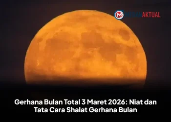Gerhana Bulan Total 3 Maret 2026: Niat dan Tata Cara Shalat Gerhana Bulan