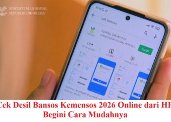 Cek Desil Bansos Kemensos 2026 Online dari HP, Begini Cara Mudahnya