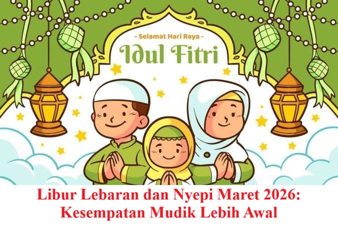 Libur Lebaran dan Nyepi Maret 2026: Kesempatan Mudik Lebih Awal
