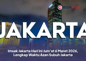 Imsak Jakarta Hari Ini Jum'at 6 Maret 2026, Lengkap Waktu Azan Subuh Jakarta