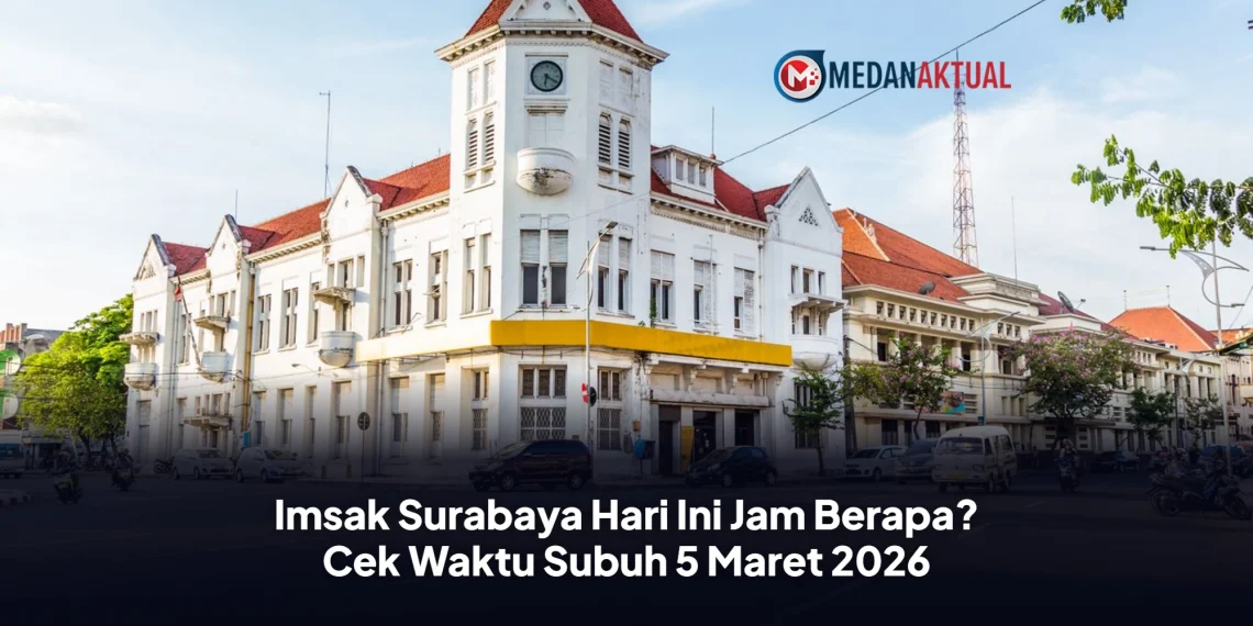 Imsak Surabaya Hari Ini Jam Berapa? Cek Waktu Subuh 5 Maret 2026