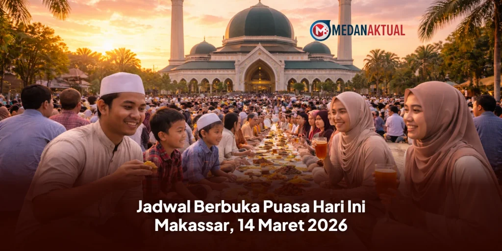 Jadwal Berbuka Puasa Hari Ini Makassar, 14 Maret 2026