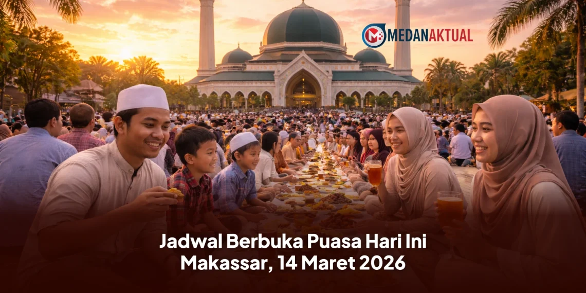 Jadwal Berbuka Puasa Hari Ini Makassar, 14 Maret 2026