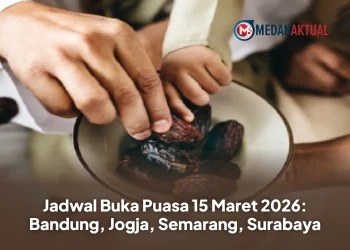 Jadwal Buka Puasa 15 Maret 2026: Bandung, Jogja, Semarang, Surabaya