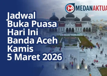 Jadwal Buka Puasa Hari Ini Banda Aceh Kamis 5 Maret 2026 dan Adab Berbuka Puasa