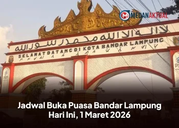 Jadwal Buka Puasa Bandar Lampung Hari Ini, 1 Maret 2026