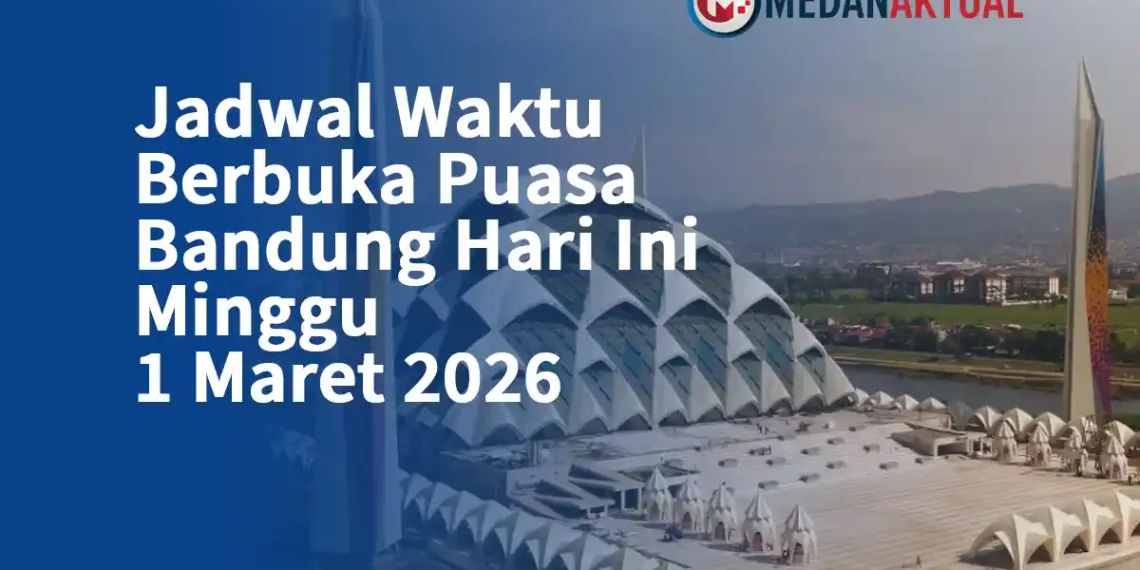 Jadwal Waktu Berbuka Puasa Surabaya Hari Ini Minggu 1 Maret 2026