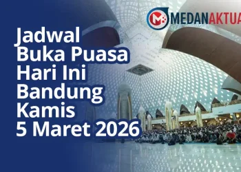 Jadwal Buka Puasa Hari Ini Bandung Kamis 5 Maret 2026 dan Adab Berbuka Puasa