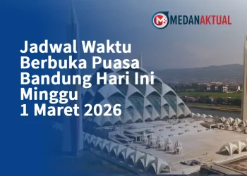 Jadwal Waktu Berbuka Puasa Bandung Hari Ini Minggu 1 Maret 2026