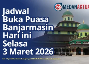 Jadwal Waktu Berbuka Puasa Banjarmasin Hari Ini Selasa 3 Maret 2026