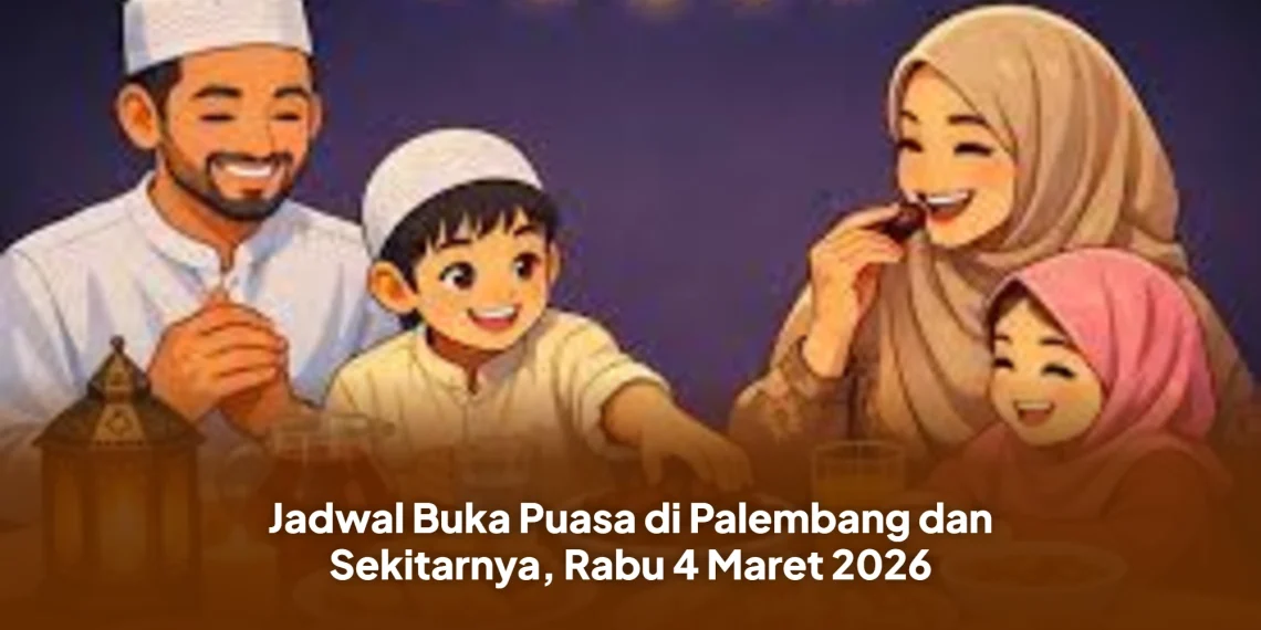 Jadwal Buka Puasa di Palembang dan Sekitarnya, Rabu 4 Maret 2026