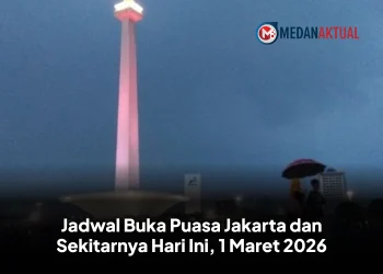 Jadwal Buka Puasa Jakarta dan Sekitarnya Hari Ini, 1 Maret 2026