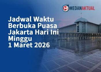 Jadwal Waktu Berbuka Puasa Jakarta Hari Ini Sabtu 28 Februari 2026
