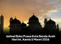 Jadwal Buka Puasa Kota Banda Aceh Hari Ini, Kamis 5 Maret 2026