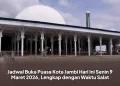 Jadwal Buka Puasa Kota Jambi Hari Ini Senin 9 Maret 2026, Lengkap dengan Waktu Salat
