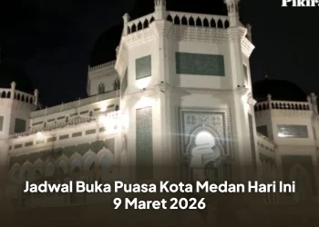 Jadwal Buka Puasa Kota Medan Hari Ini 9 Maret 2026