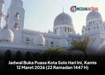 Jadwal Buka Puasa Kota Solo Hari Ini, Kamis 12 Maret 2026 (22 Ramadan 1447 H)