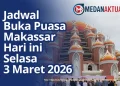 Jadwal Waktu Berbuka Puasa Makassar Hari Ini Selasa 3 Maret 2026