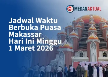 Jadwal Waktu Berbuka Puasa Makassar Hari Ini Minggu 1 Maret 2026