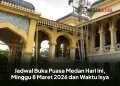 Jadwal Buka Puasa Medan Hari Ini, Minggu 8 Maret 2026 dan Waktu Isya