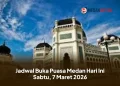 Jadwal Buka Puasa Medan Hari Ini Sabtu, 7 Maret 2026