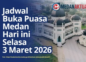 Jadwal Buka Puasa Hari Ini Medan Selasa 3 Maret 2026 dan Adab Berbuka Puasa