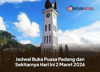 Jadwal Buka Puasa Padang dan Sekitarnya Hari Ini 2 Maret 2026