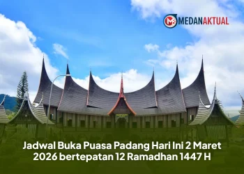 Jadwal Buka Puasa Padang Hari Ini 2 Maret 2026 bertepatan 12 Ramadhan 1447 H