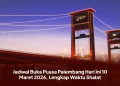 Jadwal Buka Puasa Palembang Hari Ini 10 Maret 2026, Lengkap Waktu Shalat