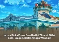 Jadwal Buka Puasa Solo Hari Ini 7 Maret 2026: Solo, Sragen, Klaten hingga Wonogiri