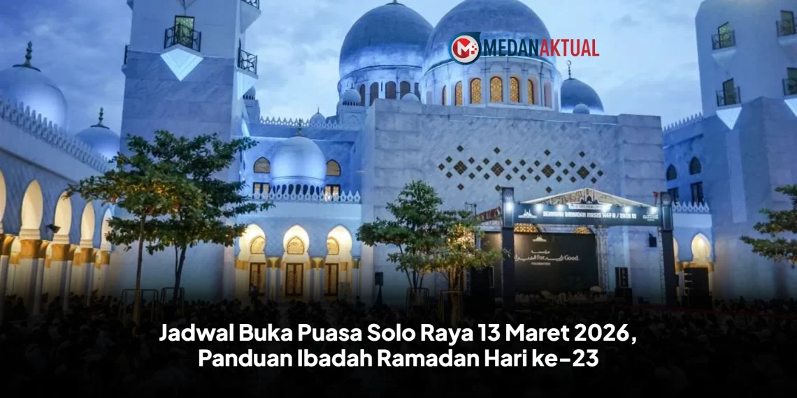 Jadwal Buka Puasa Solo Raya 13 Maret 2026, Panduan Ibadah Ramadan Hari ke-23