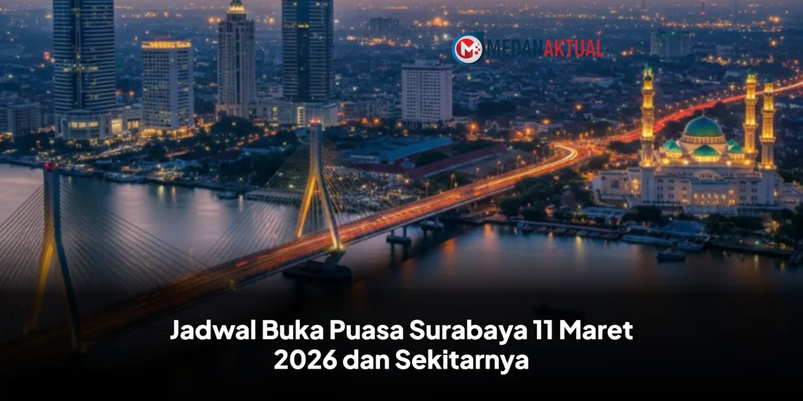 Jadwal Buka Puasa Surabaya 11 Maret 2026 dan Sekitarnya