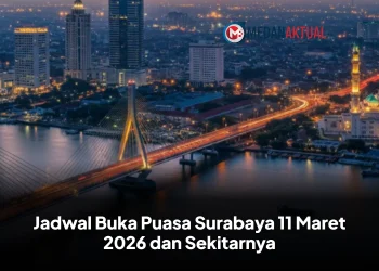 Jadwal Buka Puasa Surabaya 11 Maret 2026 dan Sekitarnya