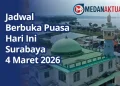 Jadwal Berbuka Puasa Hari Ini Surabaya Rabu 4 Maret 2026