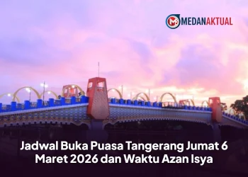Jadwal Buka Puasa Tangerang Jumat 6 Maret 2026 dan Waktu Azan Isya