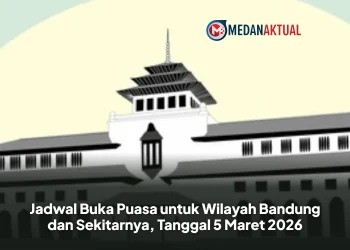 Jadwal Buka Puasa untuk Wilayah Bandung dan Sekitarnya, Tanggal 5 Maret 2026