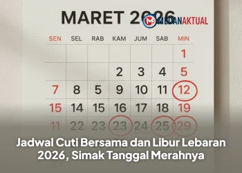 Jadwal Cuti Bersama dan Libur Lebaran 2026, Simak Tanggal Merahnya