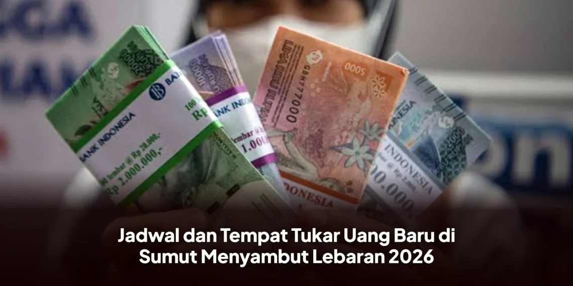 Jadwal dan Tempat Tukar Uang Baru di Sumut Menyambut Lebaran 2026