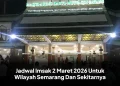 Jadwal Imsak 2 Maret 2026 Untuk Wilayah Semarang Dan Sekitarnya