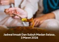 Jadwal Imsak Dan Subuh Medan Selasa, 3 Maret 2026