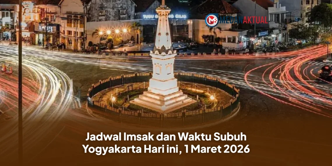 Jadwal Imsak dan Waktu Subuh Yogyakarta Hari ini, 1 Maret 2026