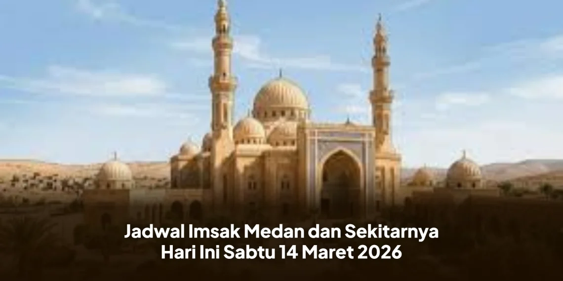 Jadwal Imsak Medan dan Sekitarnya Hari Ini Sabtu 14 Maret 2026