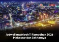 Jadwal Imsakiyah 11 Ramadhan 2026 Makassar dan Sekitarnya
