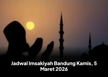 Jadwal Imsakiyah Bandung Kamis, 5 Maret 2026