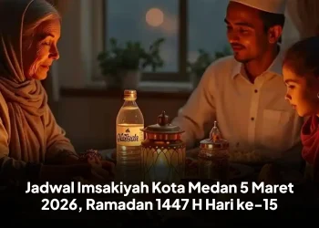 Jadwal Imsakiyah Kota Medan 5 Maret 2026, Ramadan 1447 H Hari ke-15