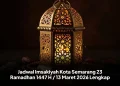 Jadwal Imsakiyah Kota Semarang 23 Ramadhan 1447 H / 13 Maret 2026 Lengkap