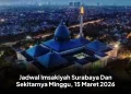 Jadwal Imsakiyah Surabaya Dan Sekitarnya Minggu, 15 Maret 2026